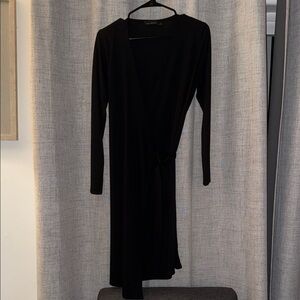 The Limited Elegant Black Long Sleeve Dress